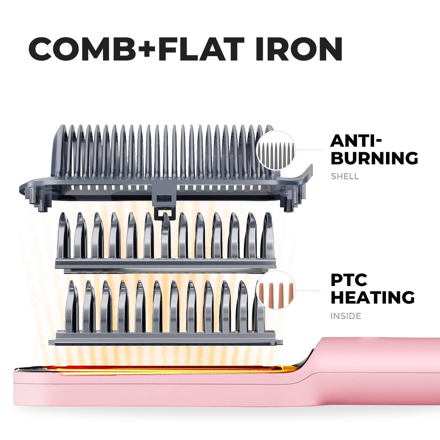 Hair Straightener Comb